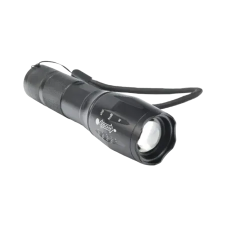 Linterna LED de Aluminio, 600 Lúmenes, IPX4, Resis