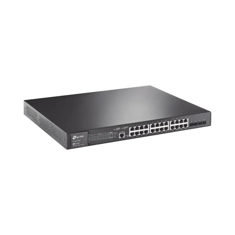 Switch L2+ Omada PoE+ - 24 Puertos PoE+ 10-10 Switch L2+ Omada PoE+ - 24 Puertos PoE+ 10-10