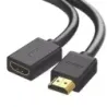 Cable extensor HDMI de 1 M4K@60Hz3DHDR Macho a Hem