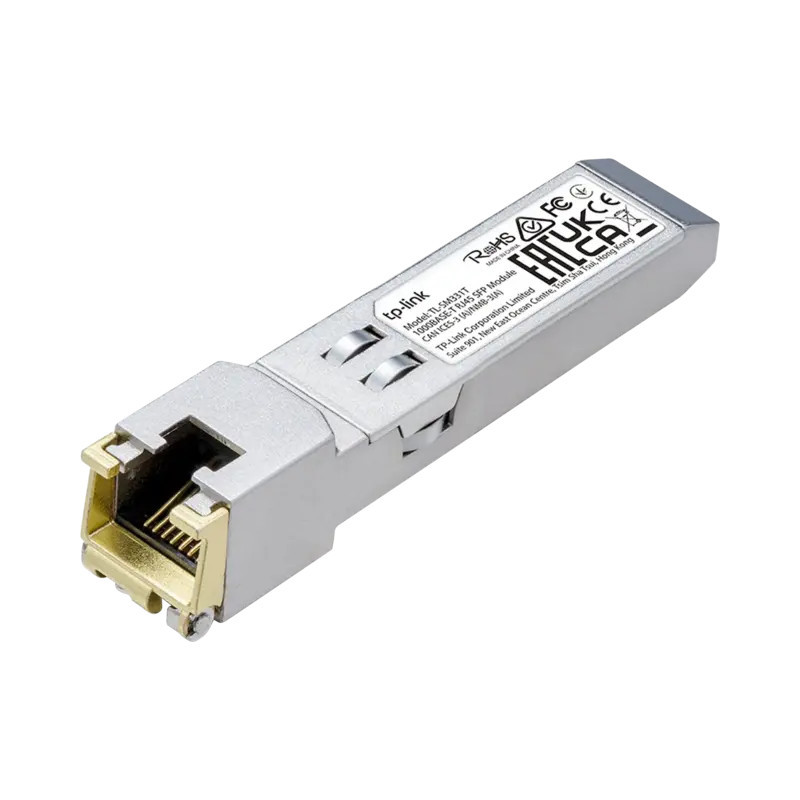Transceptor mini-GBIC SFP RJ45 - Admite 1000B Transceptor mini-GBIC SFP RJ45 - Admite 1000B