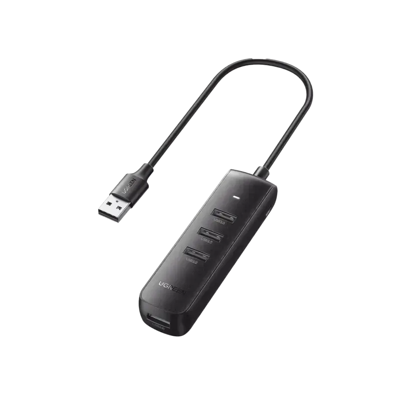 HUB USB-A 3.0 4 en 1  4 Puertos USB-A 3.0 5Gbps  C HUB USB-A 3.0 4 en 1  4 Puertos USB-A 3.0 5Gbps  C