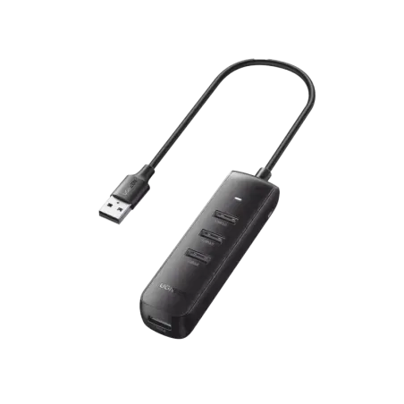 HUB USB-A 3.0 4 en 1  4 Puertos USB-A 3.0 5Gbps  C