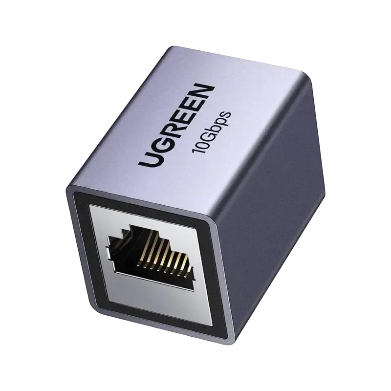 Acoplador STP Extensor de Cable Ethernet RJ45  10G Acoplador STP Extensor de Cable Ethernet RJ45  10G