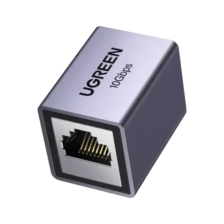 Acoplador STP Extensor de Cable Ethernet RJ45  10G