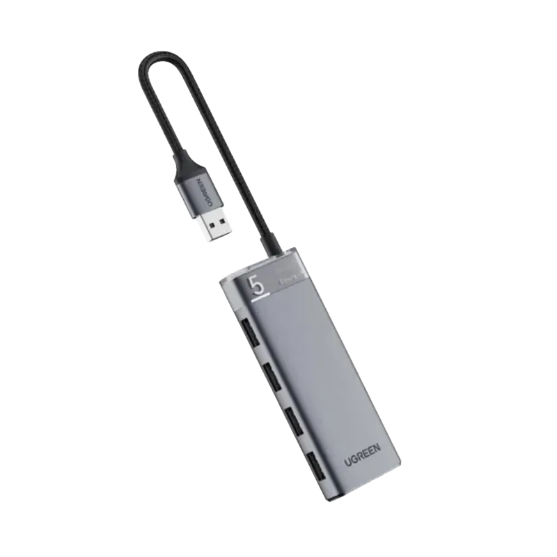 HUB USB-A 3.2 Gen1 4 EN 1  4 Puertos USB-A 5Gbps HUB USB-A 3.2 Gen1 4 EN 1  4 Puertos USB-A 5Gbps