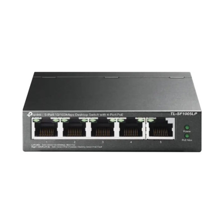 Switch PoE No Administrable de Escritorio - 5