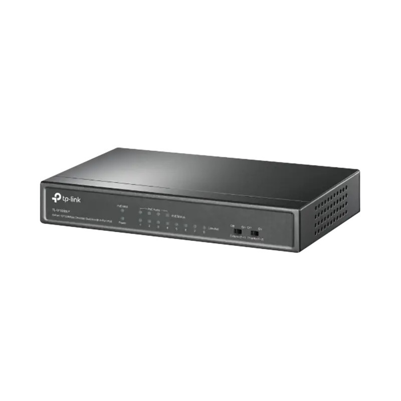 Switch PoE No Administrable de Escritorio - 8