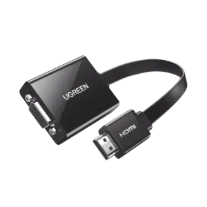 Adaptador HDMI a VGAResolución 1080PAudio 3.5mmCon