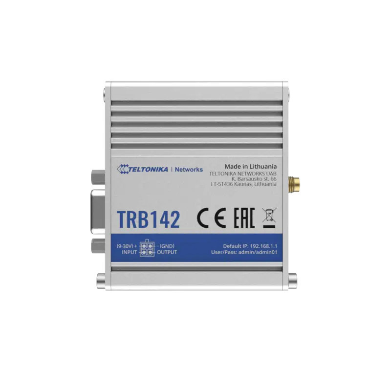 Gateway Industrial LTE 4G a Puerto Serial RS2