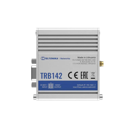 Gateway Industrial LTE 4G a Puerto Serial RS2