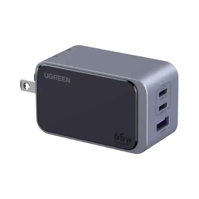 Cargador de 65W serie Nexode S  3 Puertos de Carga Cargador de 65W serie Nexode S  3 Puertos de Carga
