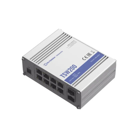 Switch Industrial No-Administrable 8 puertos