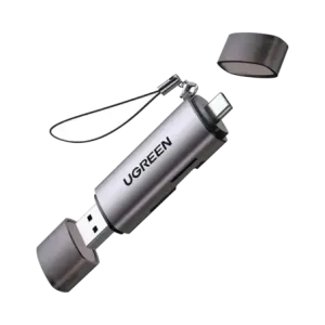 Lector de Tarjetas USB-C + USB-A a MicroSD TF/SD