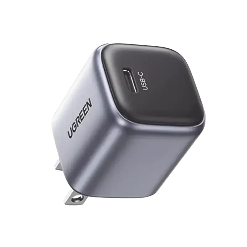 Cargador Mini de 20W  1 USB-C de Carga Rápida  Tec Cargador Mini de 20W  1 USB-C de Carga Rápida  Tec