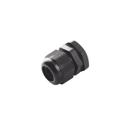 Conector Plástico Negro Tipo Glándula, para C