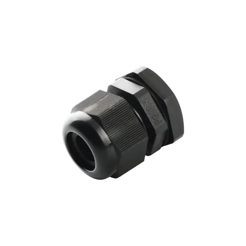 Conector Plástico Negro Tipo Glándula para Ca Conector Plástico Negro Tipo Glándula para Ca