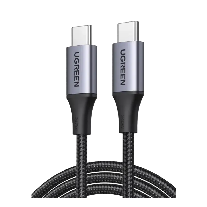 Cable USB-C a USB-C  2 Metros  Potencia de Carga 2 Cable USB-C a USB-C  2 Metros  Potencia de Carga 2