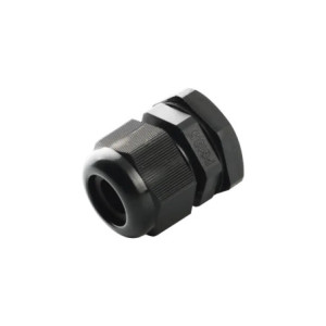 Conector Plástico Negro Tipo Glándula para Ca