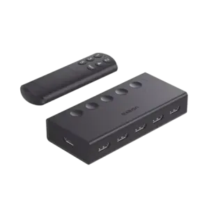 Conmutador HDMI 5X1  4K@60Hz  HDMI 2.0, 1.4   HDCP