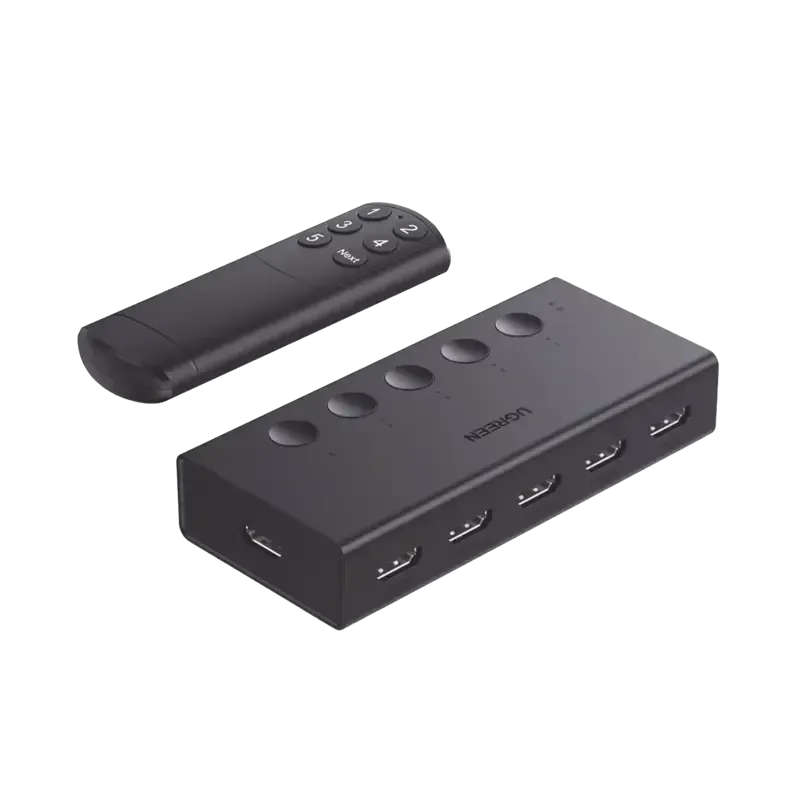 Conmutador HDMI 5X1  4K@60Hz  HDMI 2.0, 1.4   HDCP Conmutador HDMI 5X1  4K@60Hz  HDMI 2.0, 1.4   HDCP