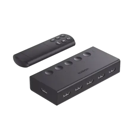 Conmutador HDMI 5X1  4K@60Hz  HDMI 2.0, 1.4   HDCP