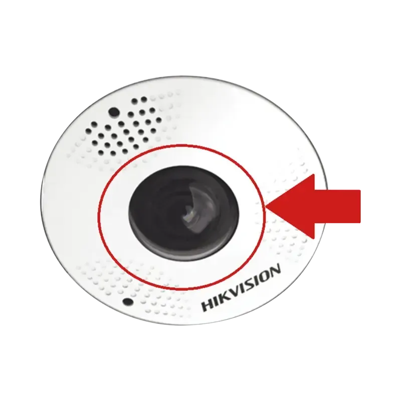 Mica de Reemplazo para FisheyeDS-2CD2945FWD y DS-2 Mica de Reemplazo para FisheyeDS-2CD2945FWD y DS-2