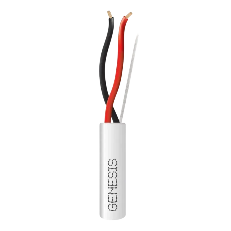 Bobina de 305 Metros de Cable 2 x 18 AWGRiserBlanc Bobina de 305 Metros de Cable 2 x 18 AWGRiserBlanc