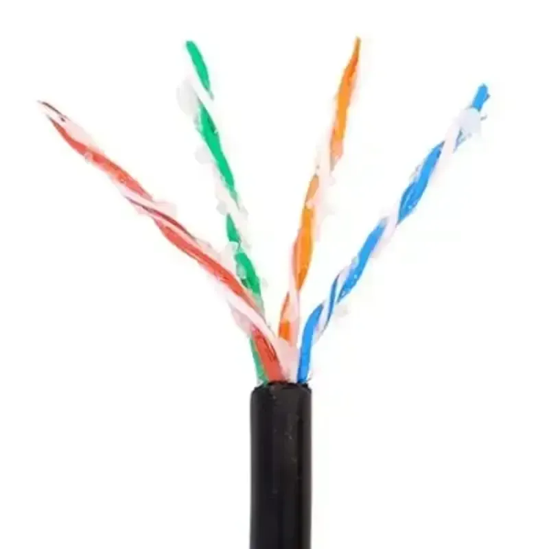 Bobina de 1000 ft  305 m  Cat5e con gel para exter Bobina de 1000 ft  305 m  Cat5e con gel para exter