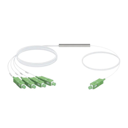 UFiber Splitter Divisor Óptico PLC 1 x 4, con