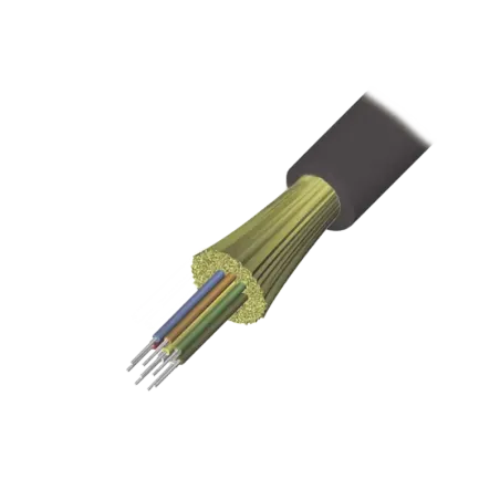 Cable de Fibra Óptica de 6 hilos, Interior/Exterio