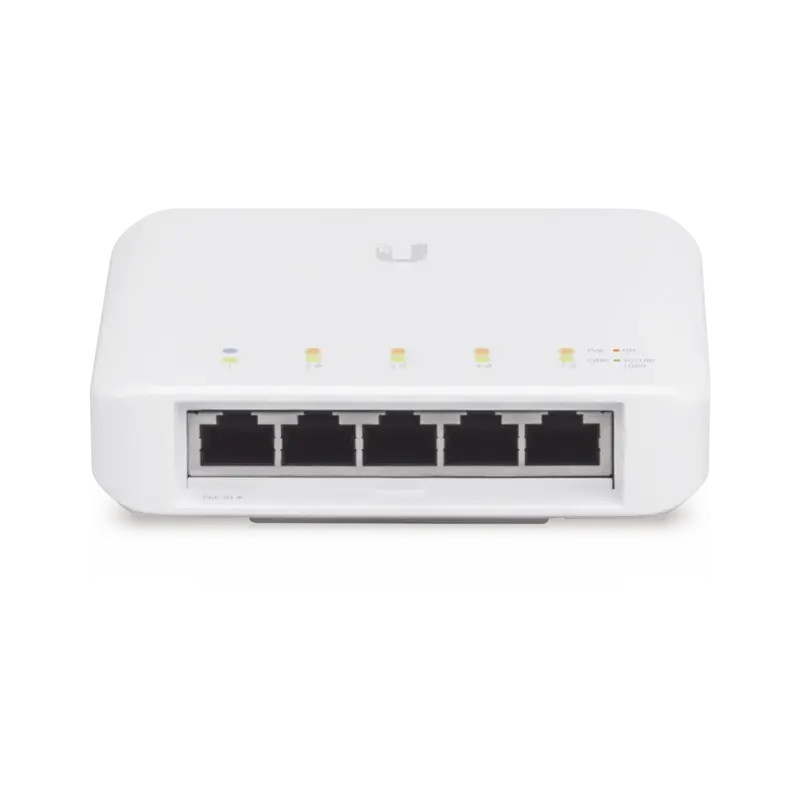 Switch UniFi FLEX de 5 puertos para semi-exte Switch UniFi FLEX de 5 puertos para semi-exte