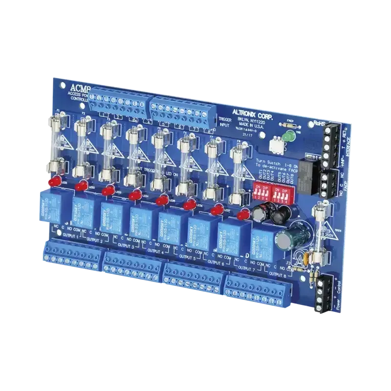 Tarjeta de control8 entradas @ 8 salidasRequiere a Tarjeta de control8 entradas @ 8 salidasRequiere a
