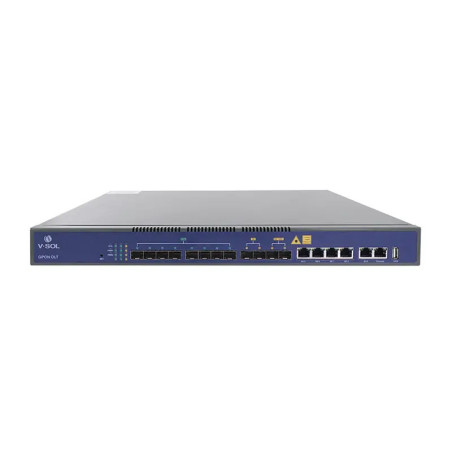 OLT de 8 puertos GPON con 8 puertos Uplink 4