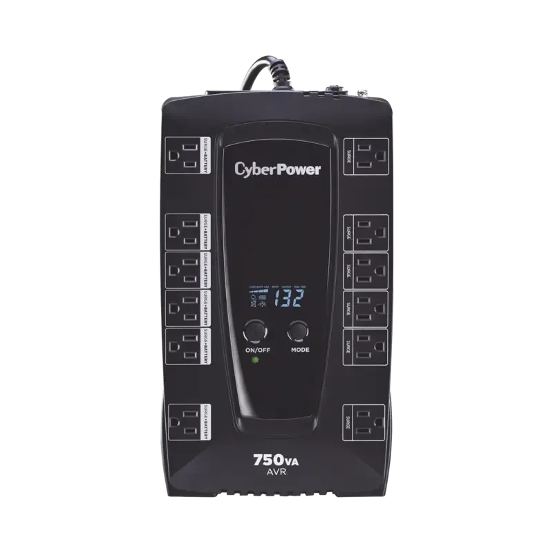 UPS de 750 VA/450 W, Topología Línea Interactiva, UPS de 750 VA/450 W, Topología Línea Interactiva,