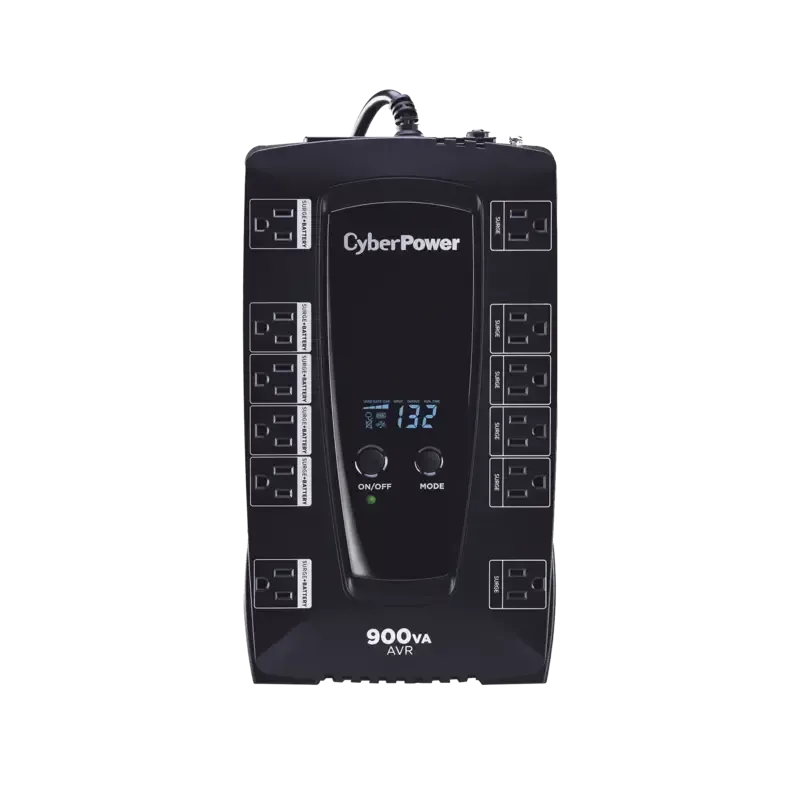 UPS de 900 VA/480 W, Topología Línea Interactiva, UPS de 900 VA/480 W, Topología Línea Interactiva,