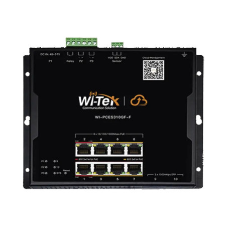 Switch L2 PoE Industrial - Administración Clo