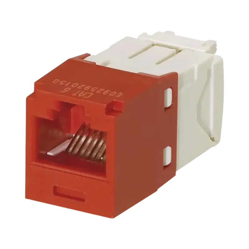 Conector Jack RJ45 Estilo TG, Mini-Com, Categoría Conector Jack RJ45 Estilo TG, Mini-Com, Categoría