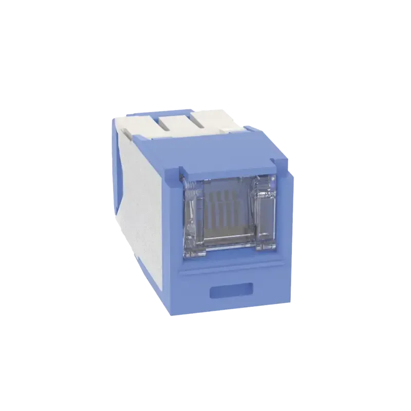 Conector Jack RJ45 Estilo TG con Ventana, Mini-Com Conector Jack RJ45 Estilo TG con Ventana, Mini-Com