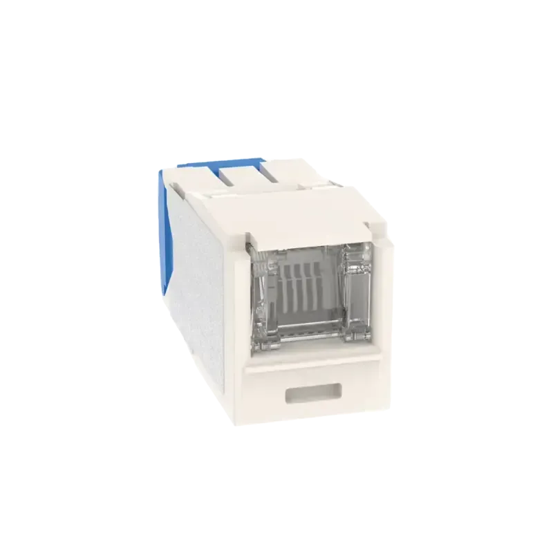 Conector Jack RJ45 Estilo TG con Ventana, Mini-Com Conector Jack RJ45 Estilo TG con Ventana, Mini-Com