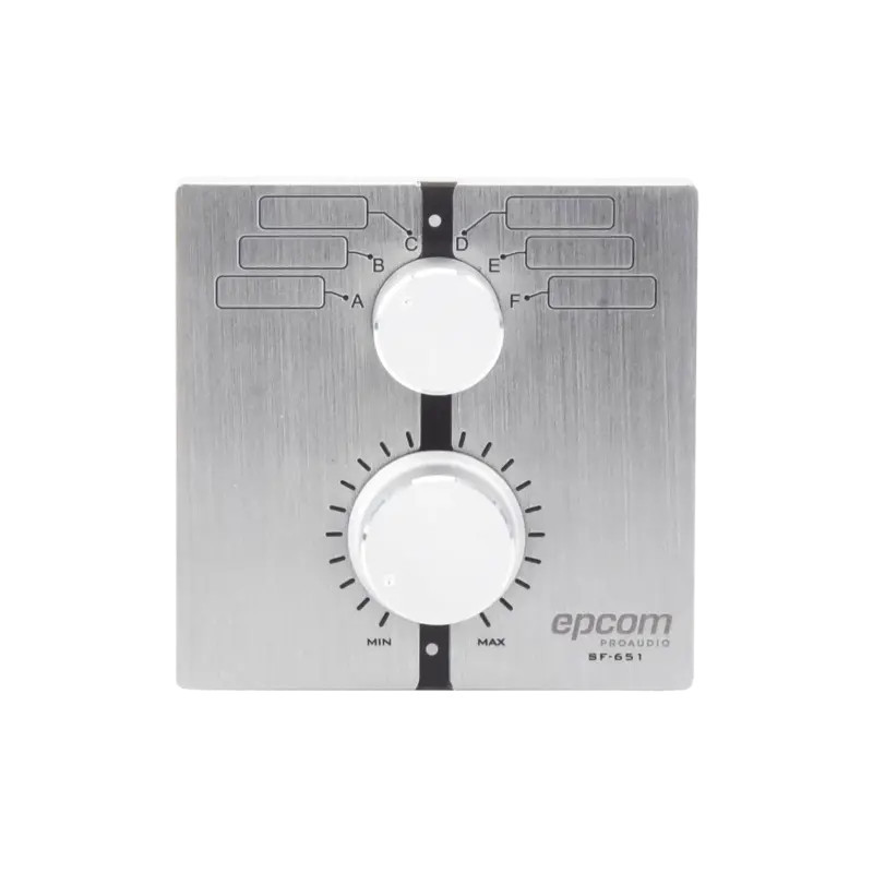 Control de Volumen Remoto con Selector de Ca Control de Volumen Remoto con Selector de Ca