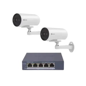 Kit de cámaras WiFi Para Uso en ExteriorPoE Estand