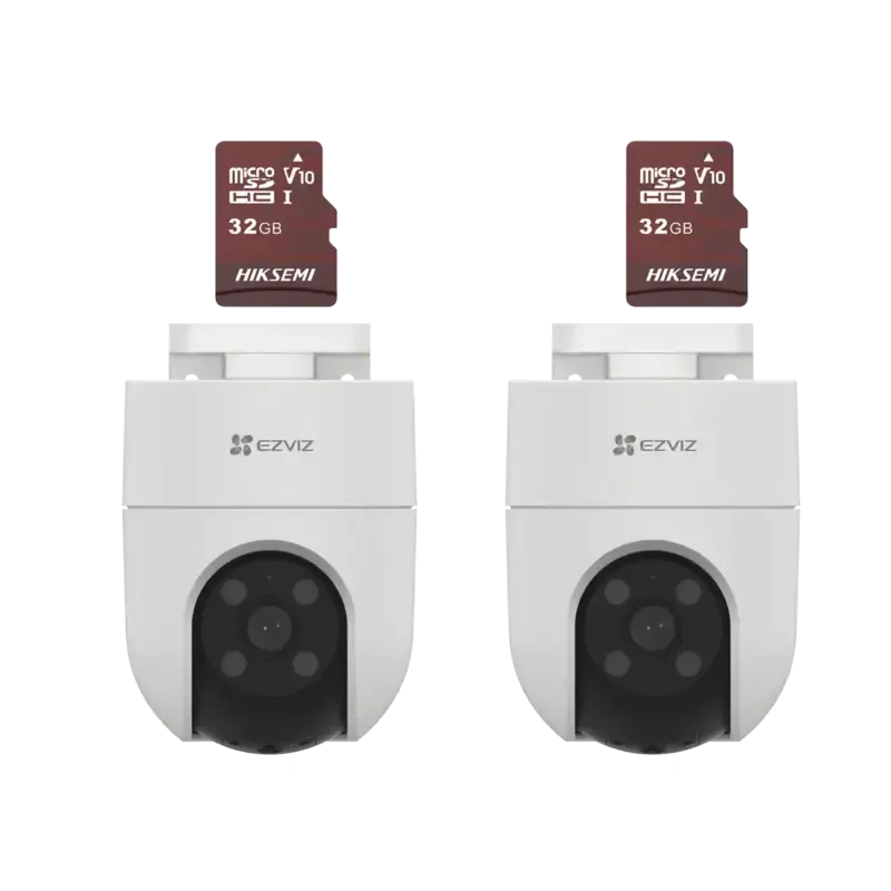 Kit de Camaras WiFi, Incluye 2 Piezas CS-H8C y 2 P Kit de Camaras WiFi, Incluye 2 Piezas CS-H8C y 2 P