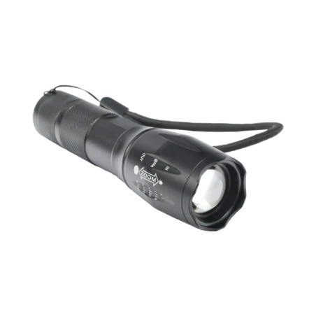 Linterna LED de Aluminio, 600 Lúmenes, IPX4,