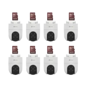 Kit de Camaras WiFi, Incluye 8 Piezas CS-H8C y 8 P
