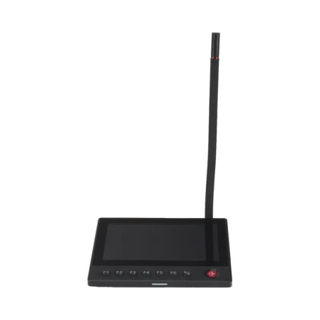 Micrófono IP - 12 VCD -  Pantalla Touch 7in -