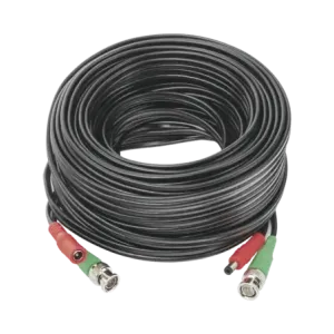 Cable coaxial  BNC RG59  + AlimentaciónSIAMÉS20 Me
