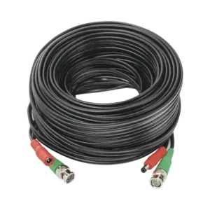 Cable coaxial  BNC RG59  + AlimentaciónSIAMÉS20 Me