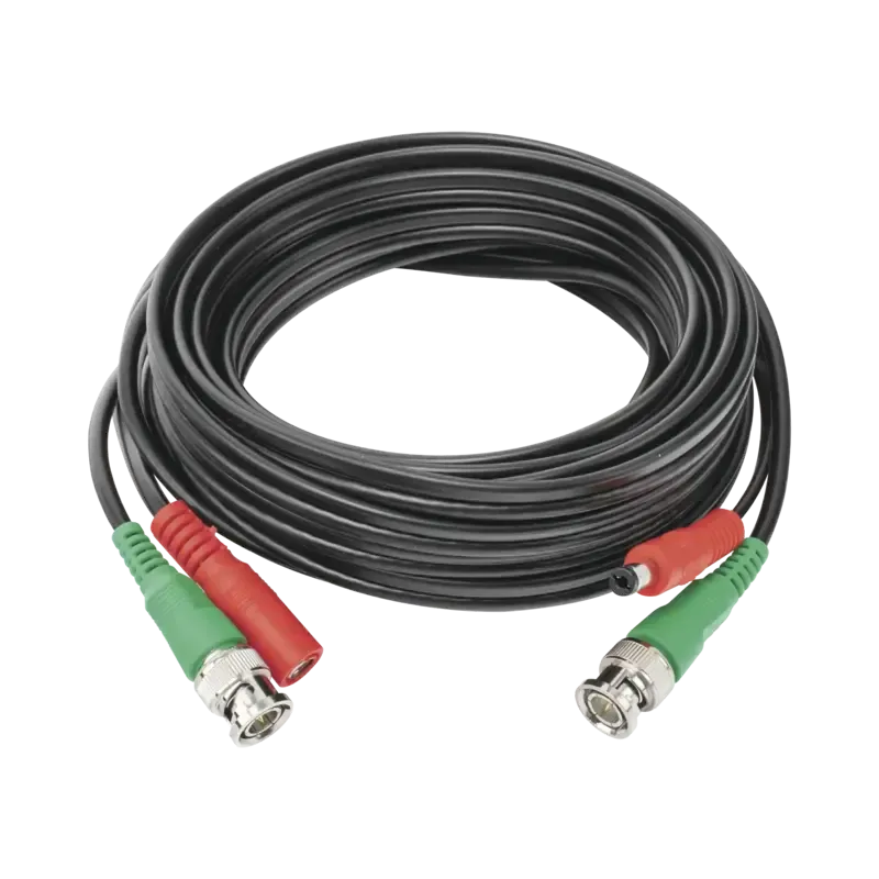 Cable coaxial  BNC RG59  + AlimentaciónSIAMÉS5 Met Cable coaxial  BNC RG59  + AlimentaciónSIAMÉS5 Met