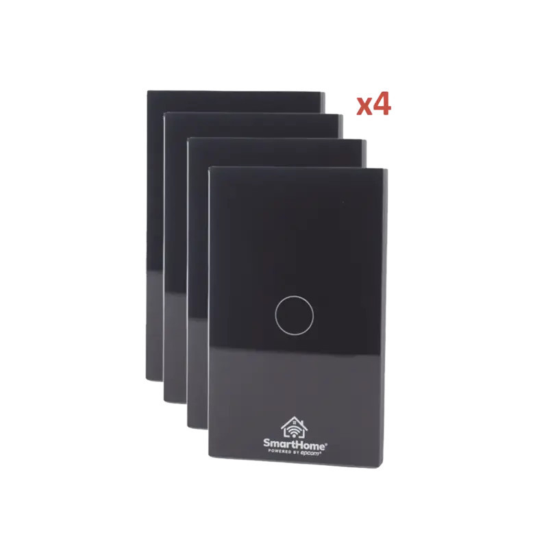 Wifi KIT 4 apagadores inteligentes Wifi compatible Wifi KIT 4 apagadores inteligentes Wifi compatible