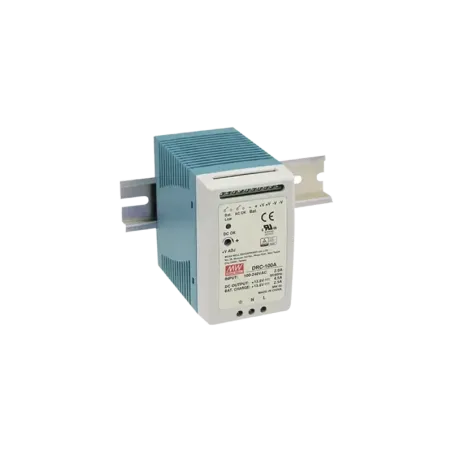 Fuente de poder Riel Din 12V, 100W con Cargador de